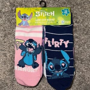 Disney Stitch Low Cut Socks Set of 10 Pairs